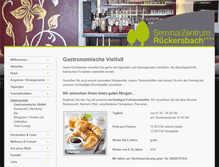 Tablet Screenshot of gastronomie.natuerlich-tagen.de